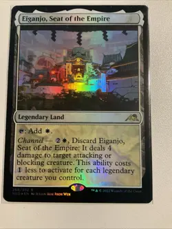 Eiganjo, Seat of the Empire Kamigawa: Neon Dynasty Foil - Image 1