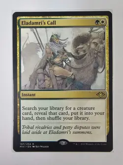 Mtg - Eladamri's Call - Modern Horizons (MH1) - Rare - #197 - NM - Image 1