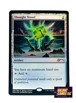MTG Thought Vessel #001 Foil Promo Bring-A-Friend - Image 1