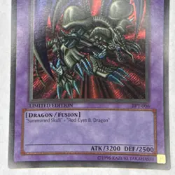 Yu-Gi-Oh! B. Skull Dragon Secret Rare BPT-006 2002 Collectors Tin Konami (LP) - Image 3