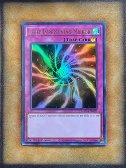 Yugioh Light-Imprisoning Mirror MAMA-EN096 Ultra Rare 1st Ee NM - Image 1