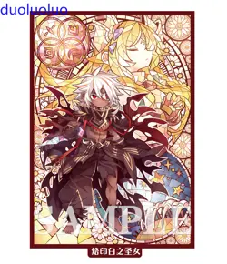 60pcs Red Cartesia, the Virtuous Yu-Gi-Oh! Penny Sleeves Soft Card Protector - Image 2