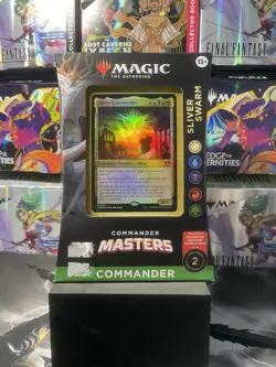 Sealed Commander Masters Commander Deck - Sliver Swarm MTG 2023 - Image 1