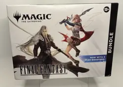 Magic The Gathering Final Fantasy Bundle - Sealed MTG x FF Crossover -9 Boosters - Image 1