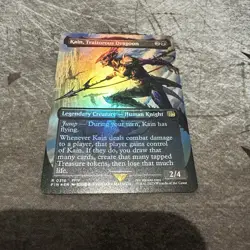 MTG Kain, Traitorous Dragoon (Borderless) FINAL FANTASY (FIN) Rare NM #316 Foil - Image 1