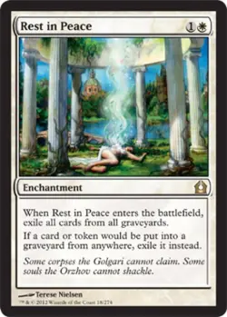 Rest in Peace - Light Play MTG Return to Ravnica - Image 1