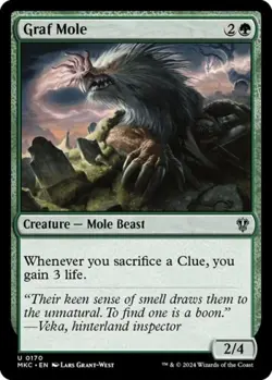 Graf Mole - Near Mint MTG Commander: Murders at Karlov Manor - Image 1
