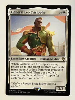 General Leo Cristophe Commander: Final Fantasy Non-Foil Regular MTG - Image 1