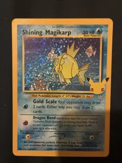 Pokemon TCG Shining Magikarp Celebrations Ultra Rare Card 66/64 MINT Condition - Image 1