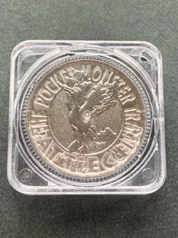 Moltres NO.146 Pokemon Battle Coin Medal 1997 Japan Pokemon RARE Nintendo Silver - Image 1
