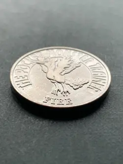 Moltres NO.146 Pokemon Battle Coin Medal 1997 Japan Pokemon RARE Nintendo Silver - Image 4