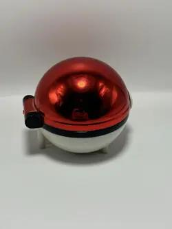 1999 POKEMON PIKACHU 23K GOLD PLATED TRADING CARD IN POKEBALL #25 - Image 3