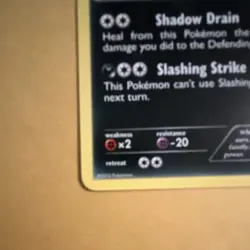 Pokemon Umbreon Stage 1 Dark Explorers 60/108 Uncommon Regular 100HP Card Eng - Image 2