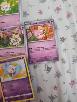 lot of 16 Pokemon Cards Pink & Girly aesthetic MINT - Image 4