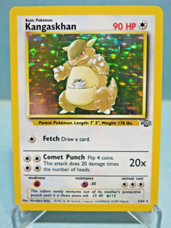 Kangaskhan 5/64 Holo Rare Jungle Wizards Pokemon Card - Lightly Played / MP - Image 1