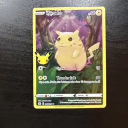 Pokemon TCG Celebrations Pikachu Holo Rare Card 005/025 25th Anniversary Edition - Image 1