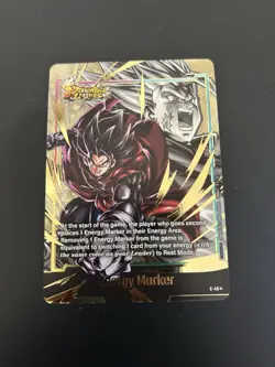 Energy Marker E-40 Giblet Gold Dragon Ball Card English Foil - Image 1