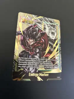 Energy Marker E-40 Giblet Gold Dragon Ball Card English Foil - Image 2