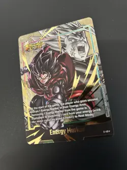 Energy Marker E-40 Giblet Gold Dragon Ball Card English Foil - Image 3