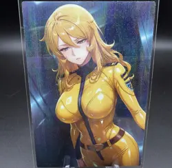 Yuki Mori Space Battleship YamatoAnime Waifu Card Doujin ACG Goddess Holo - Image 1