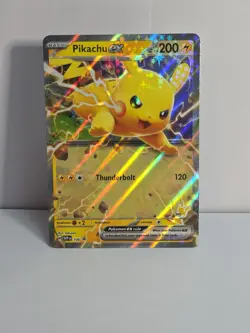 Pikachu EX Scarlet & Violet Card Lot Of 3 Cards Pokemon TCG Including 1 Promo - Image 2