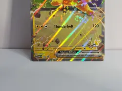 Pikachu EX Scarlet & Violet Card Lot Of 3 Cards Pokemon TCG Including 1 Promo - Image 4