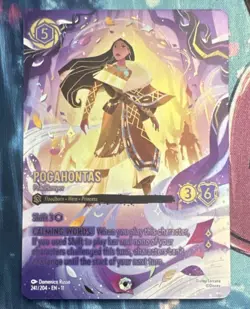 Disney Lorcana Pocahontas - Peacekeeper Foil Card 241/204 EN-11 - Image 1