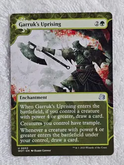 MTG Garruk's Uprising #53 Wilds of Eldraine: Enchanting Tales Card U NM - Image 1