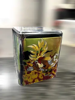 Pokemon Trading Card Game Stacking Tin, 2025, Broken Seal 3 TCG Booster Packs - Image 1