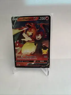 Pokemon Lance's Charizard v SWSH133 Black Star Promo TCG Card - Image 1