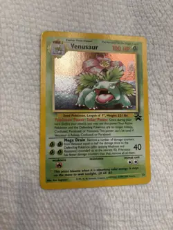 Venusaur Holo Black Star Promo Pokemon The Trading Card Game - Image 1