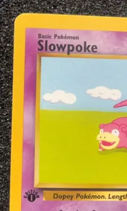 Slowpoke 55/62 Rare 1st Edition Pokemon Card- Fossil Set Near Mint Never Played - Image 2