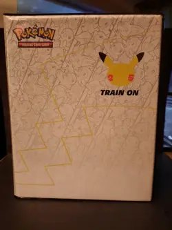 1st Partner 25th Anniversary Binder Full Set + Pikachu V Un 29 Jumbo Cards Total - Image 1