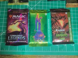 Magic The Gathering lot of 14 sealed booster packs [Collector + Play] - Image 3