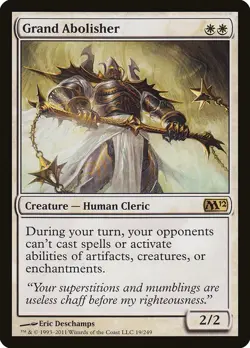 Grand Abolisher (Core Set 2012 M12) - NM Magic: The Gathering - Image 1