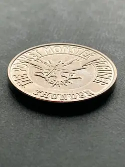 Zapdos NO.145 Pokemon Battle Coin Medal 1997 Japan Pokemon RARE Nintendo Silver - Image 4