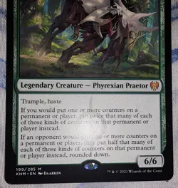 1 X VORINCLEX, MONSTROUS RAIDER - Kaldheim - NM (37) NEAR MINT - Image 2