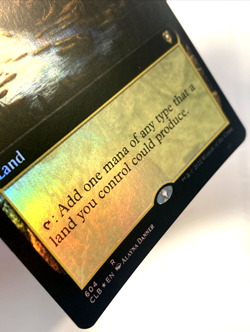 MTG Reflecting Pool (Extended Art Foil) Commander Legends Baldur's Gate 604 NM - Image 2