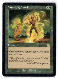 Vitalizing Wind MP* Prophecy ENGLISH 133/143 mtg -UnltdCardsm , - Image 1