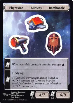 Phyrexian Midway Bamboozle T Unfinity 18 NM - Image 1