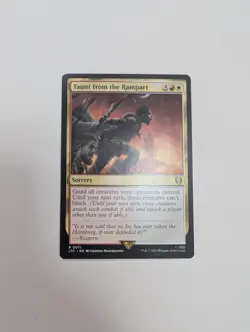 MTG - Taunt from the Rampart - Commander: Lord of The Rings NM/M Condition - Image 1