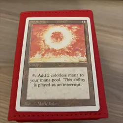 MTG Magic The Gathering revised Sol Ring NM - Image 1