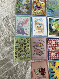 Pokemon center Individual Card Sleeves Lot X 30 - Rare - Image 5