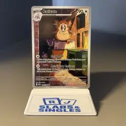 Pokemon TCG 099/088 Raticate Illustration Rare Perfect Order - Image 1