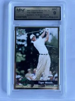 6 Card Slab Lot Ruth Tiger Woods Ohtani PSA CGC Beckett NFL MLB HOF Stars - Image 4