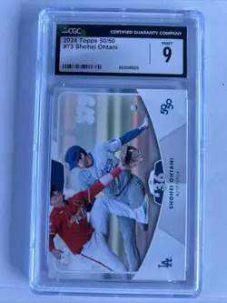 6 Card Slab Lot Ruth Tiger Woods Ohtani PSA CGC Beckett NFL MLB HOF Stars - Image 5