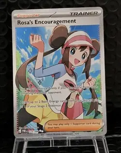 Rosa's Rosas Encouragement 114/088 Pokemon Rare Perfect Order Pokemon Card TCG - Image 1