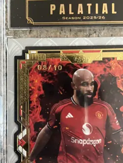 Manchester United Topps Palatial Bryan Mbeumo /10 Auto on card - Image 2