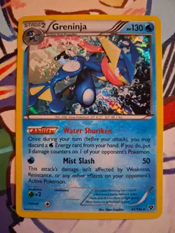 Pokemon TCG Greninja 41/146 Holo Near Mint - Image 1