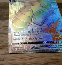 Pokemon Gyarados VMAX Secret Rare Holo Evolving Skies 207/203 330 HP - Image 5